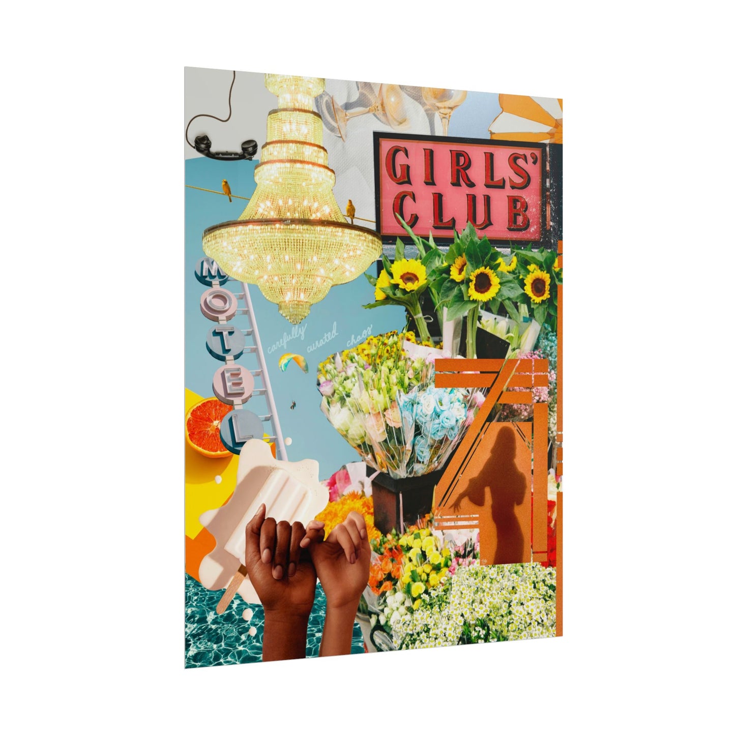 Carefully Curated Chaos Poster