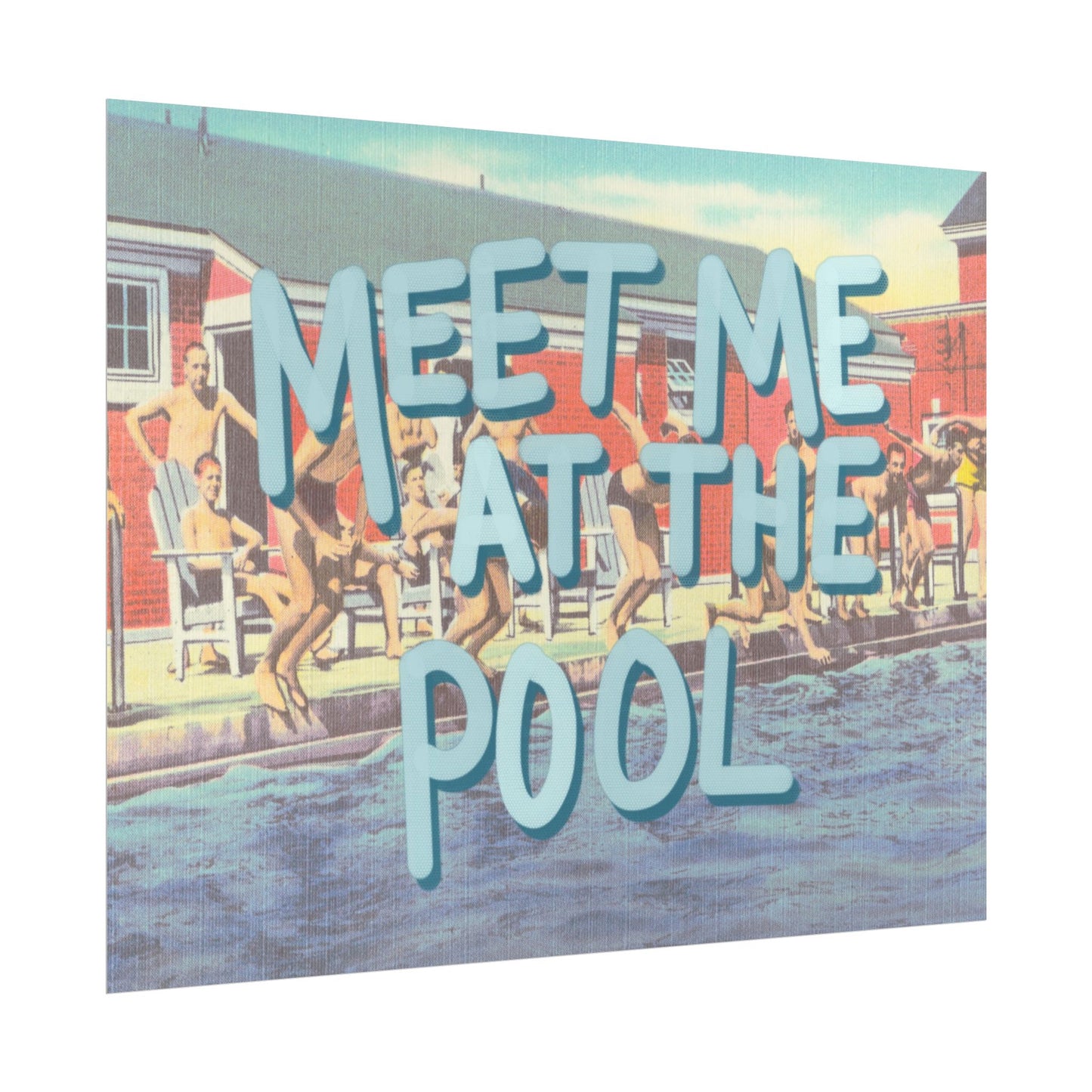 Pool Day Poster