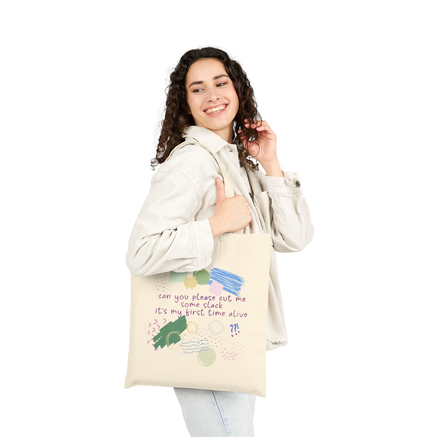 Some Slack Pls Canvas Tote Bag