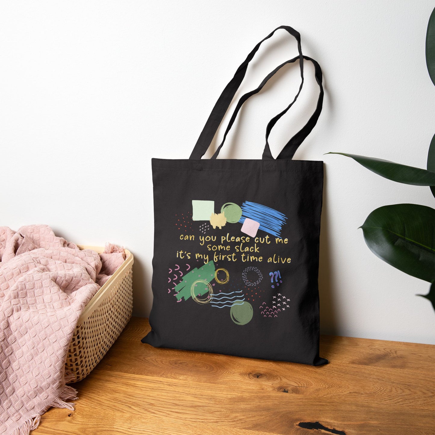 Some Slack Pls Canvas Tote Bag
