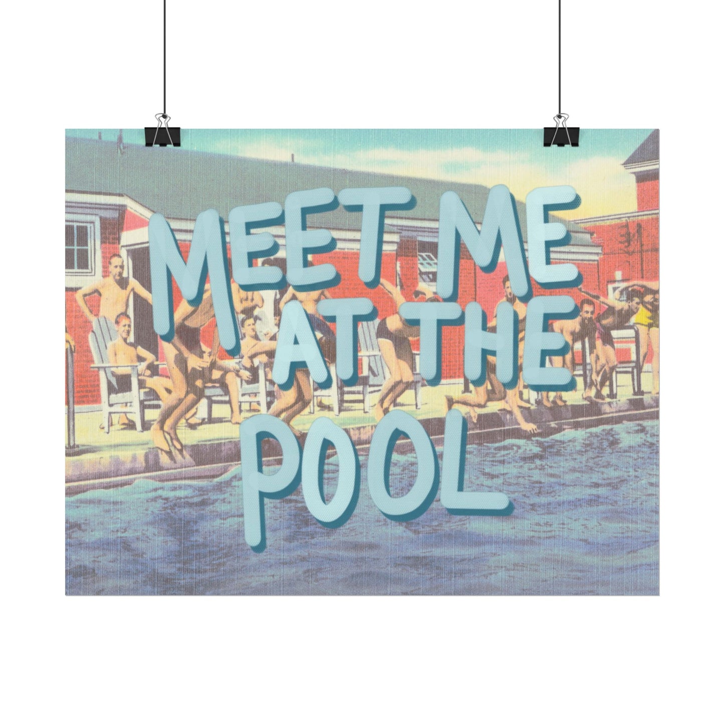 Pool Day Poster