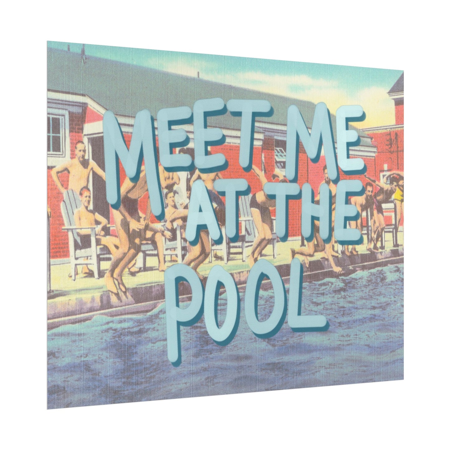 Pool Day Poster