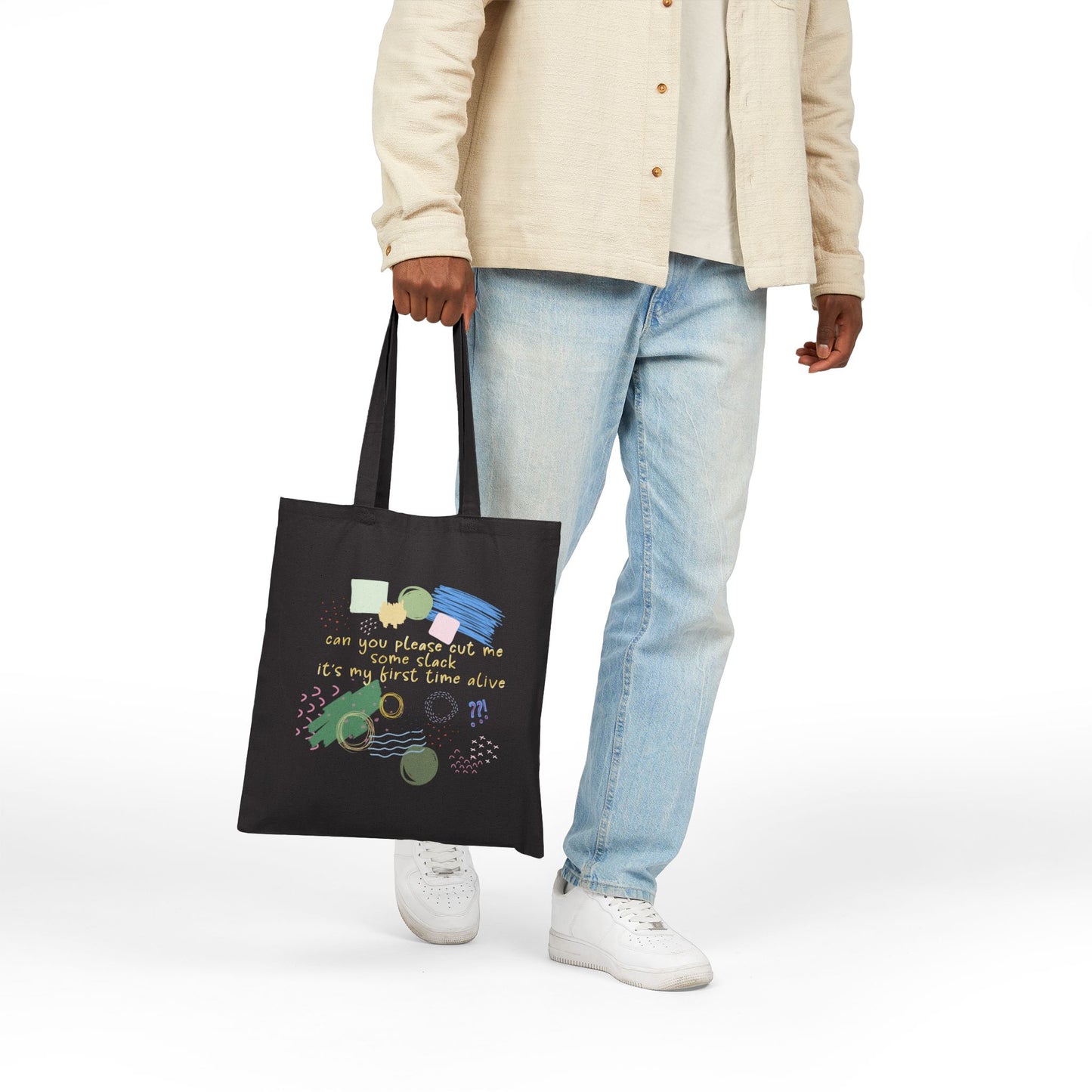 Some Slack Pls Canvas Tote Bag