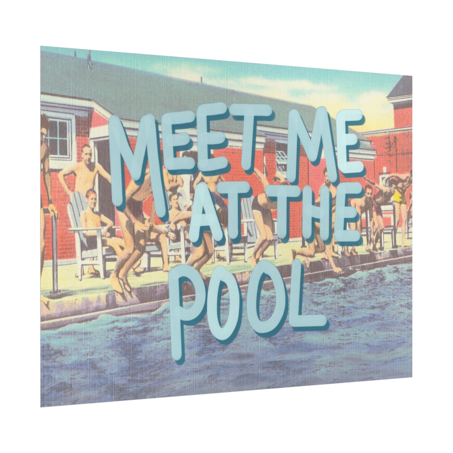 Pool Day Poster