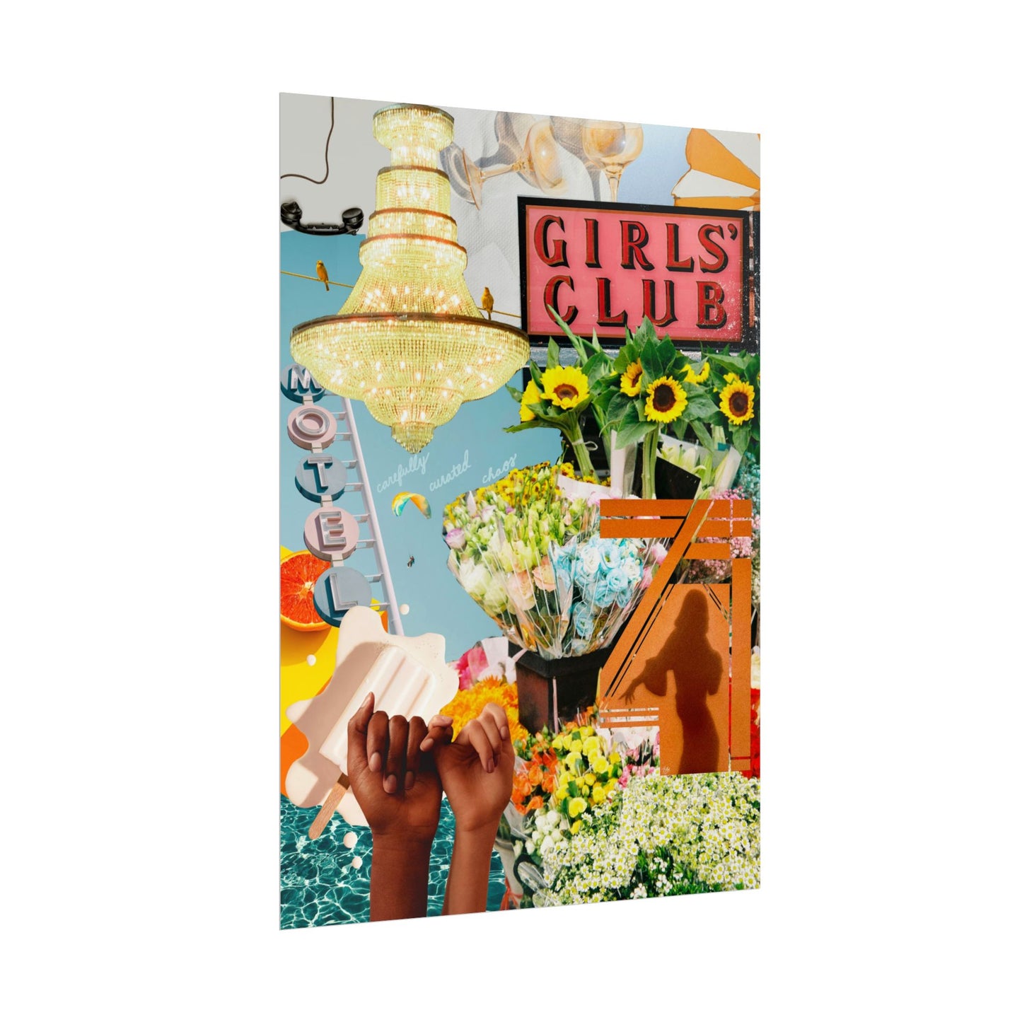 Carefully Curated Chaos Poster