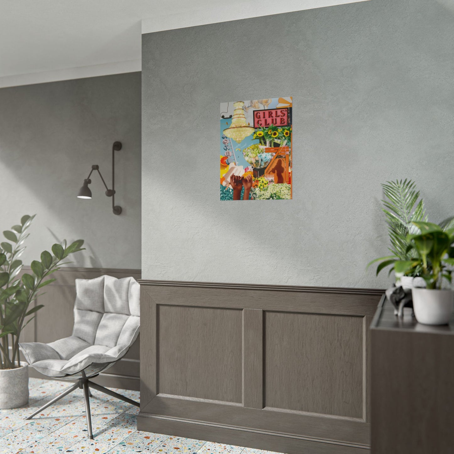 Carefully Curated Chaos Poster