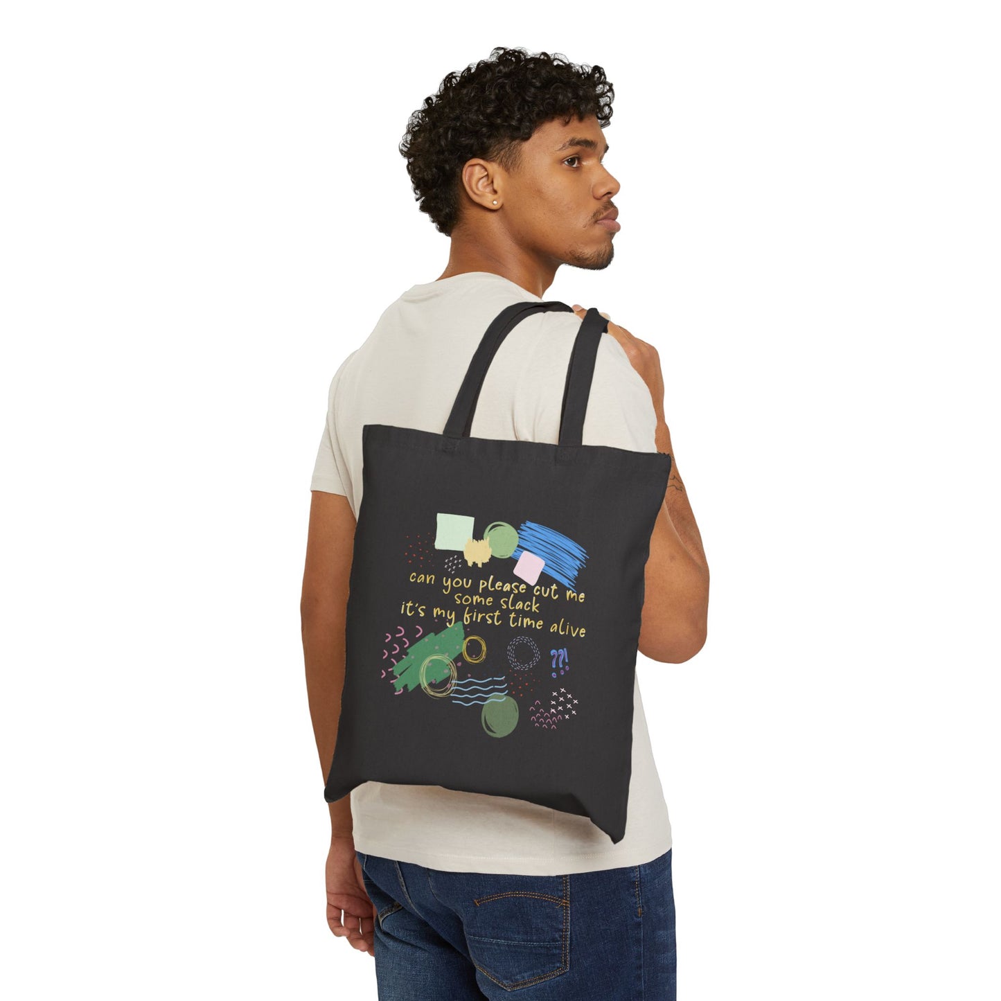 Some Slack Pls Canvas Tote Bag