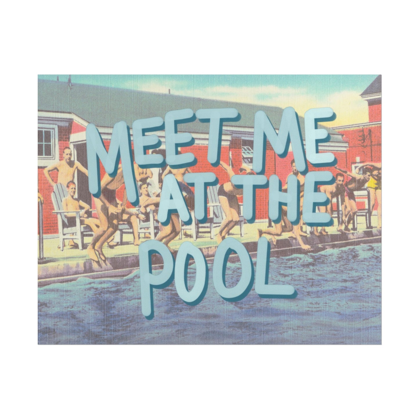 Pool Day Poster