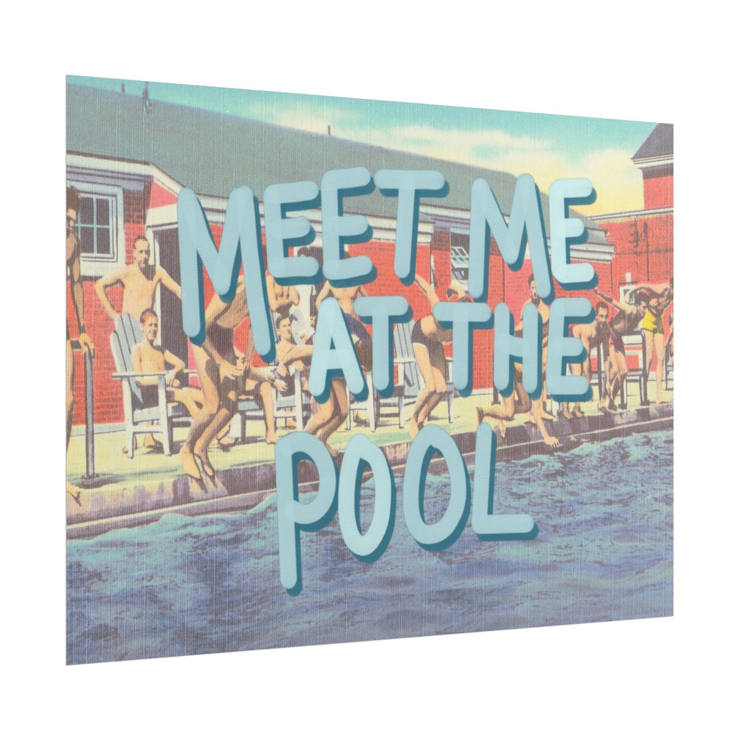 Pool Day Poster