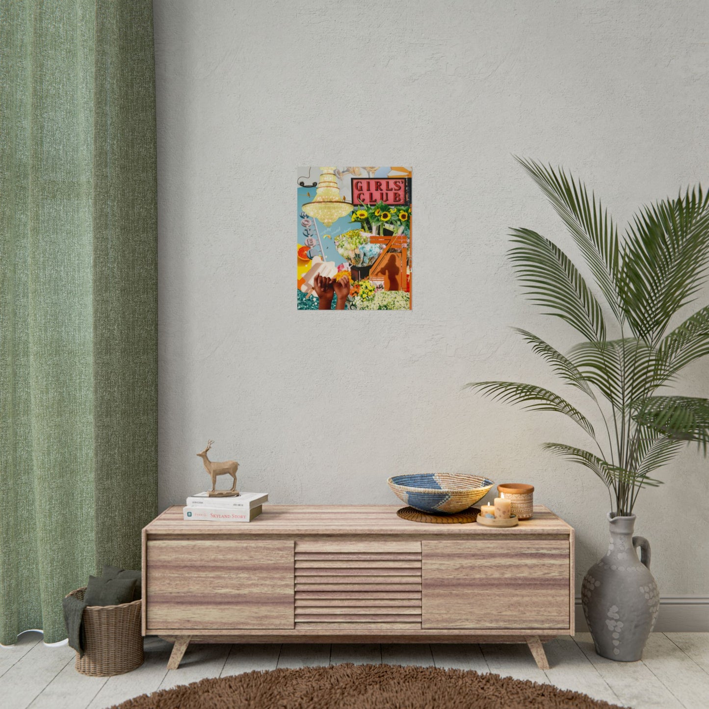 Carefully Curated Chaos Poster