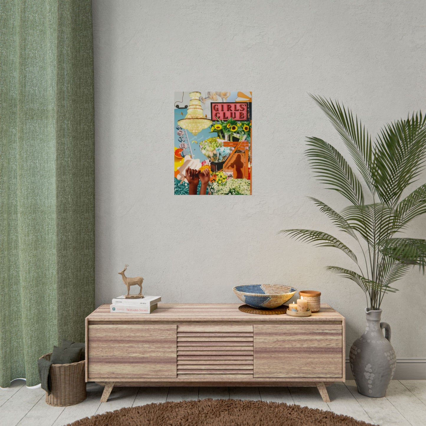 Carefully Curated Chaos Poster