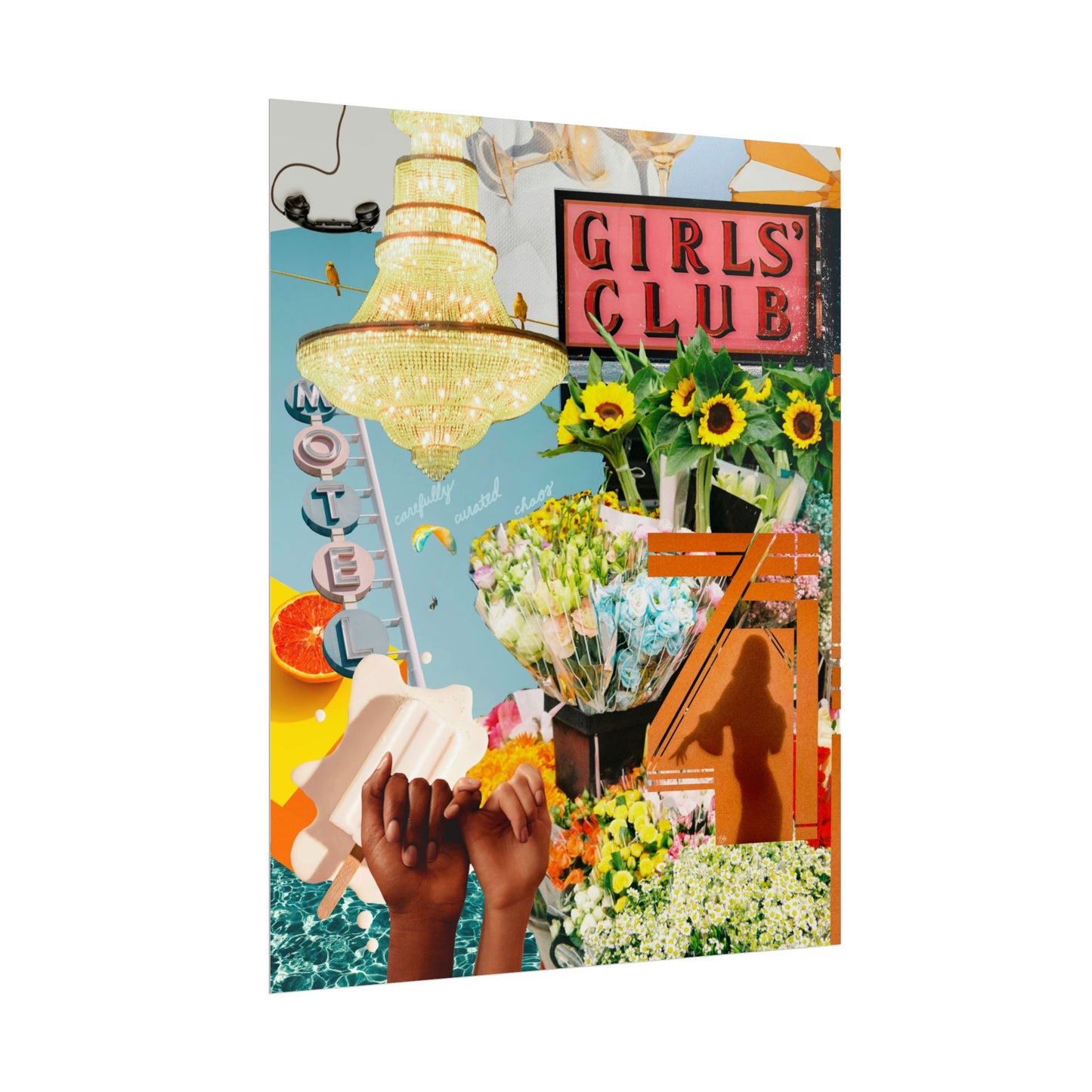 Carefully Curated Chaos Poster