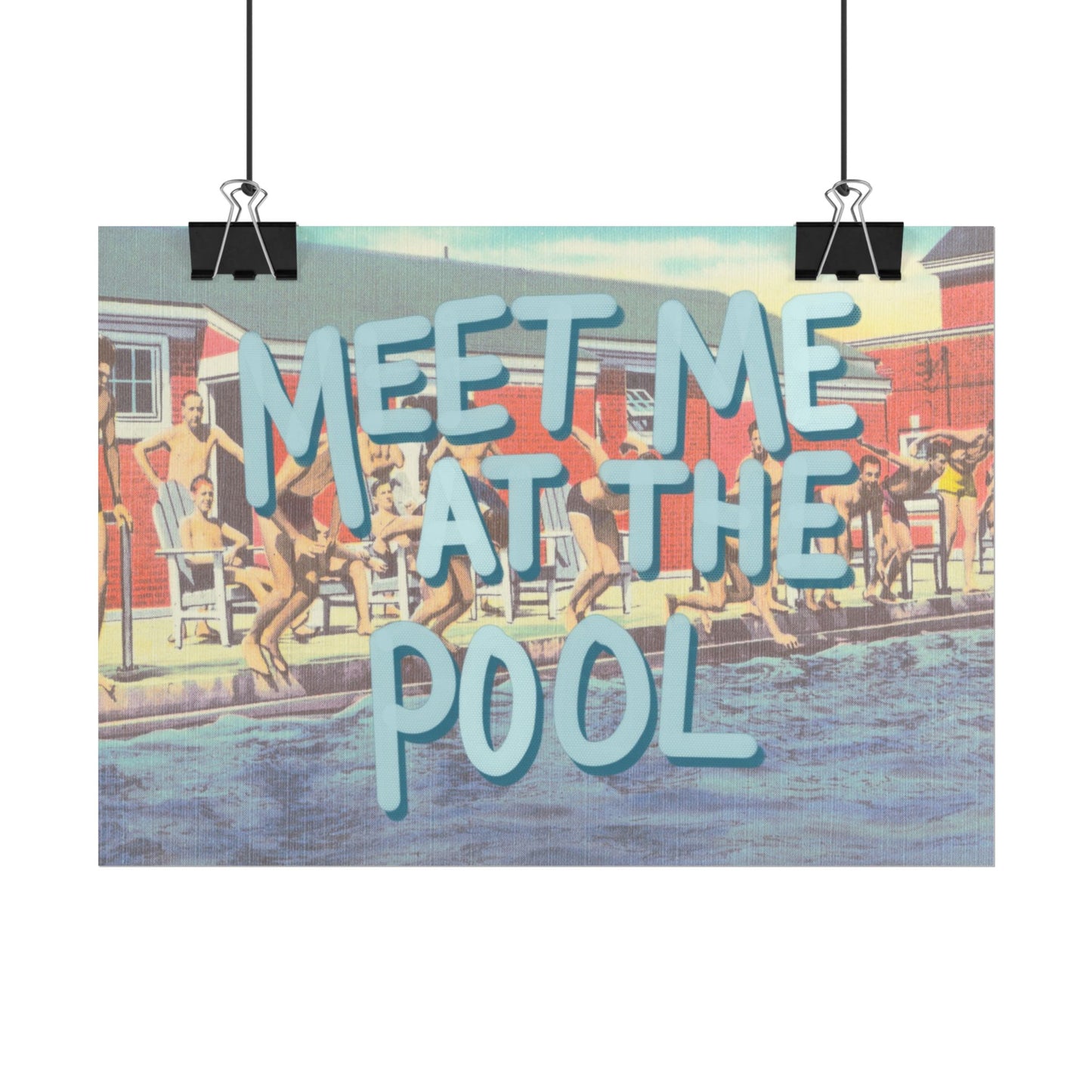 Pool Day Poster