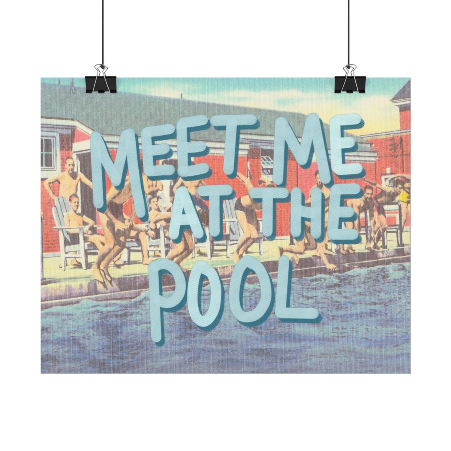 Pool Day Poster