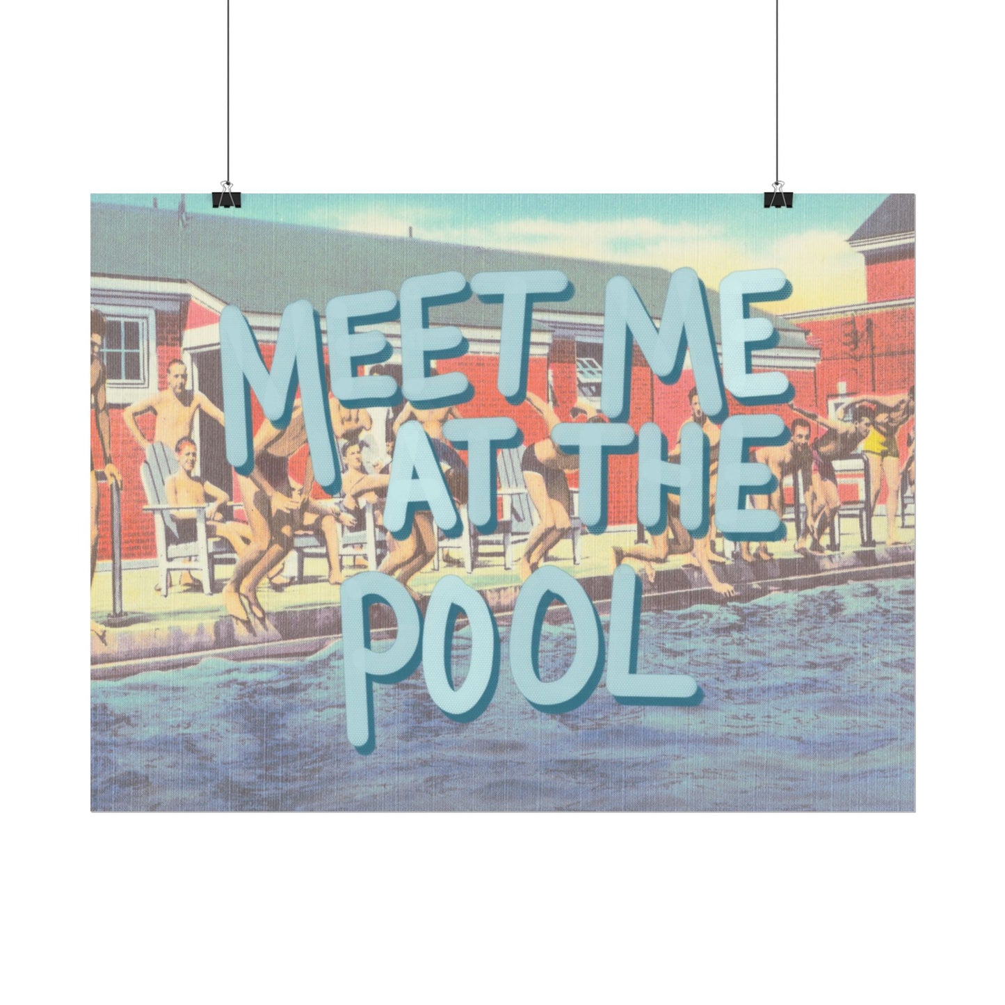 Pool Day Poster