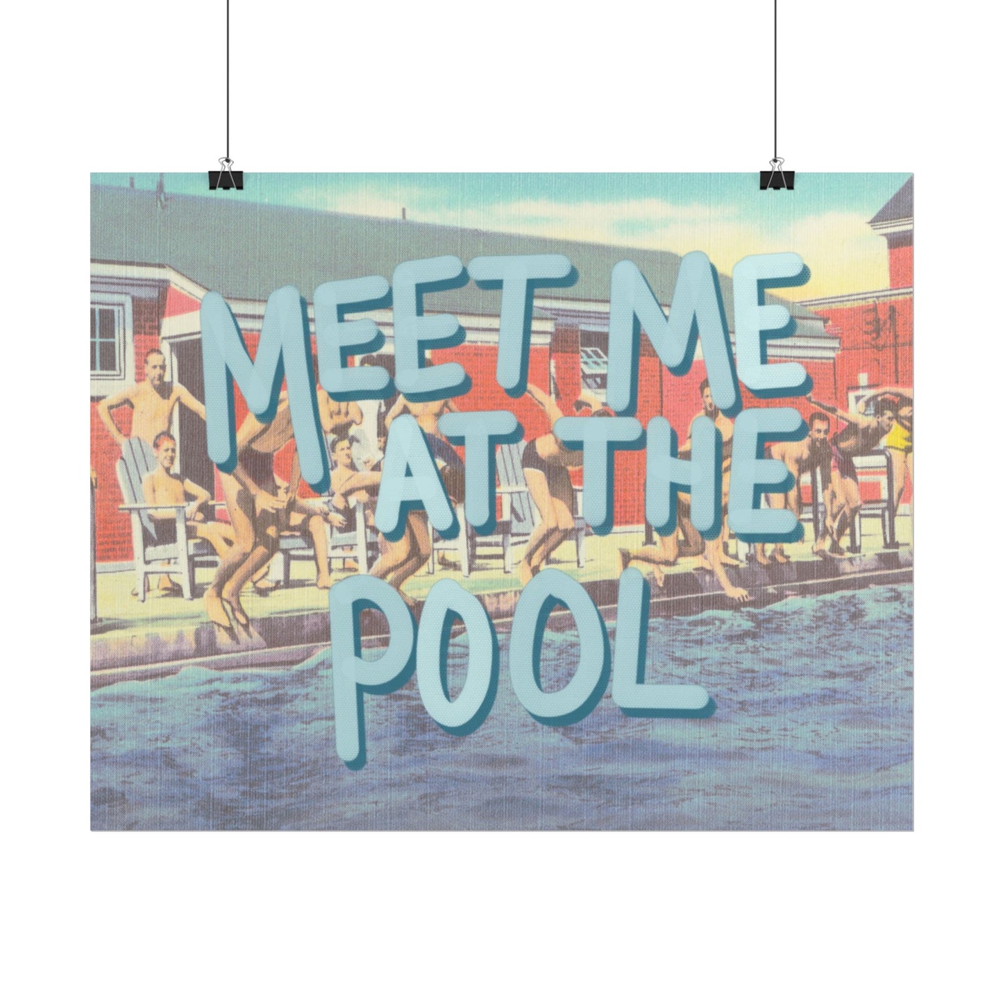 Pool Day Poster