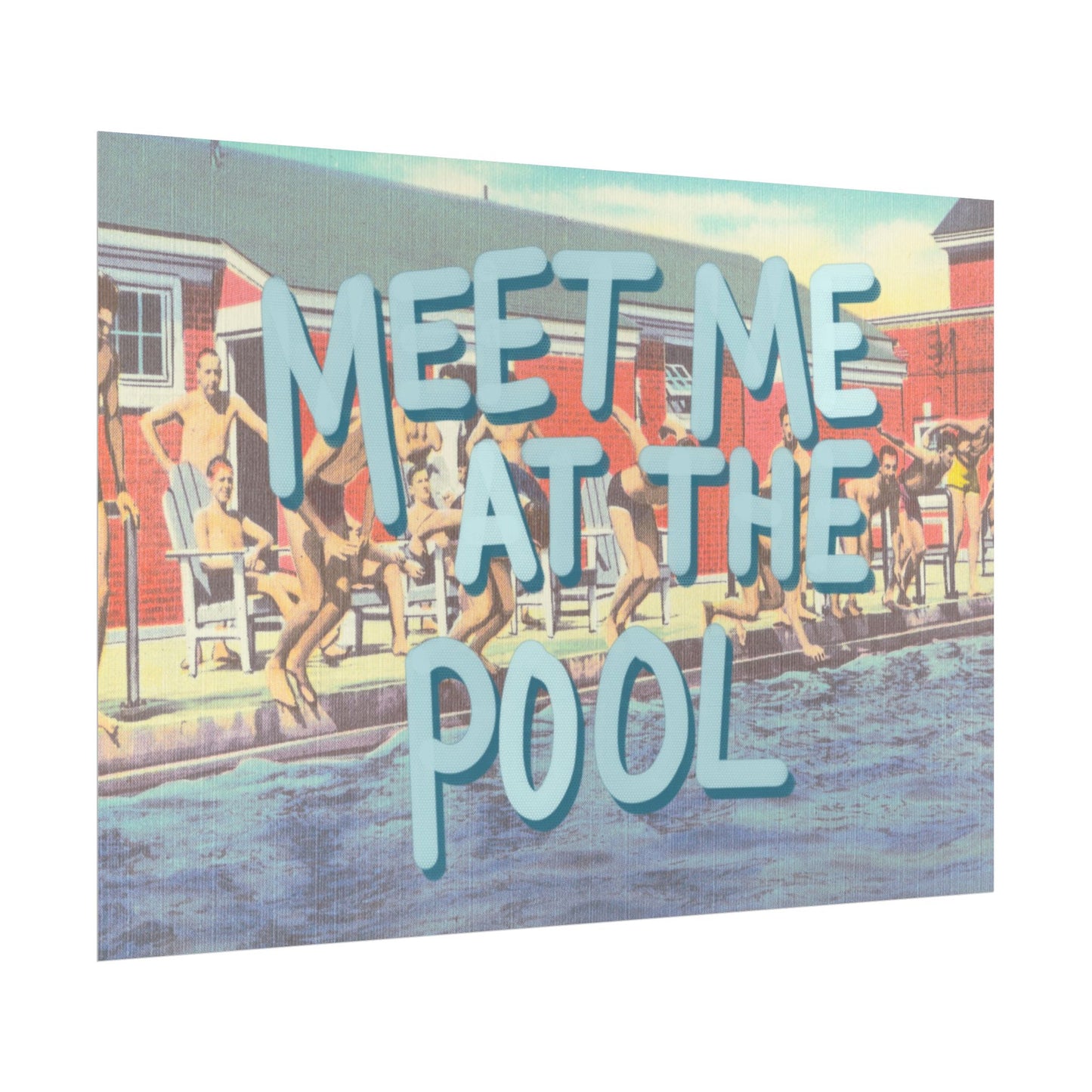 Pool Day Poster