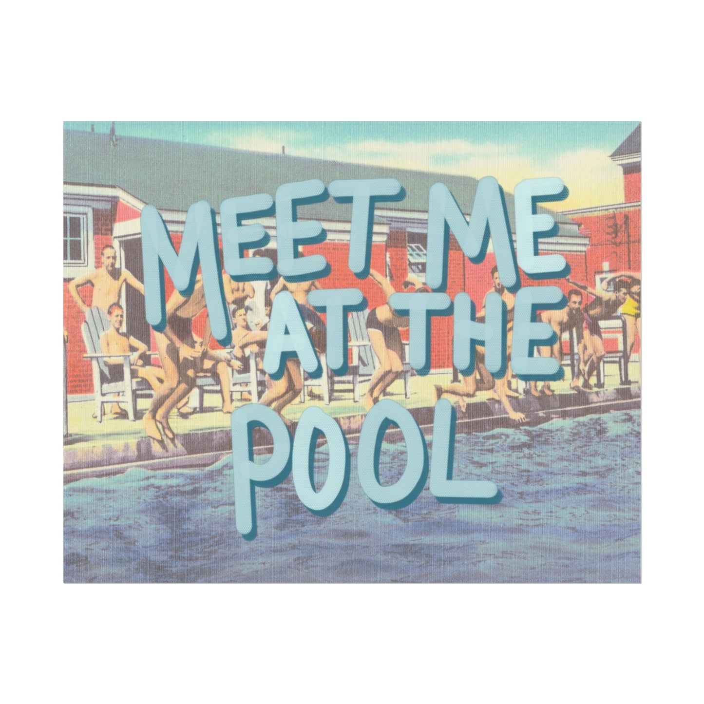 Pool Day Poster