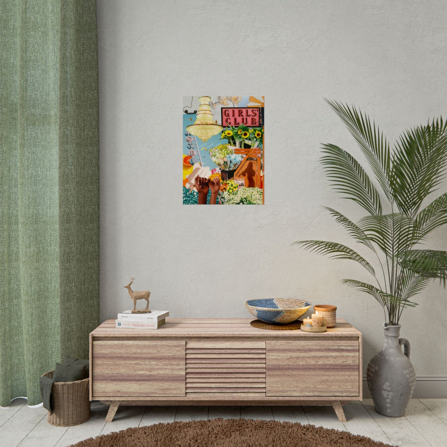 Carefully Curated Chaos Poster