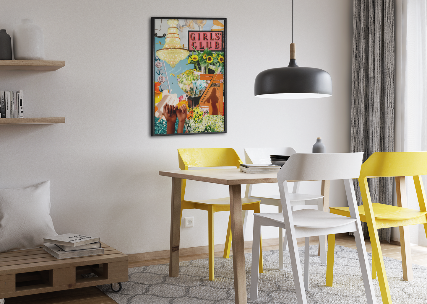Carefully Curated Chaos Poster