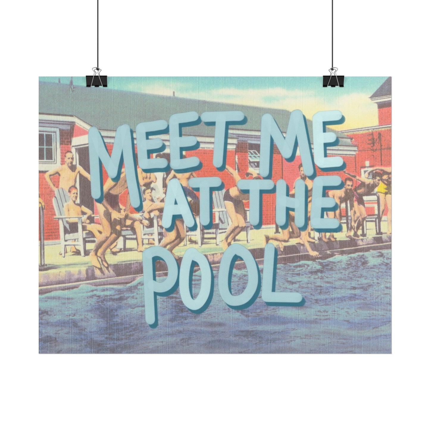 Pool Day Poster