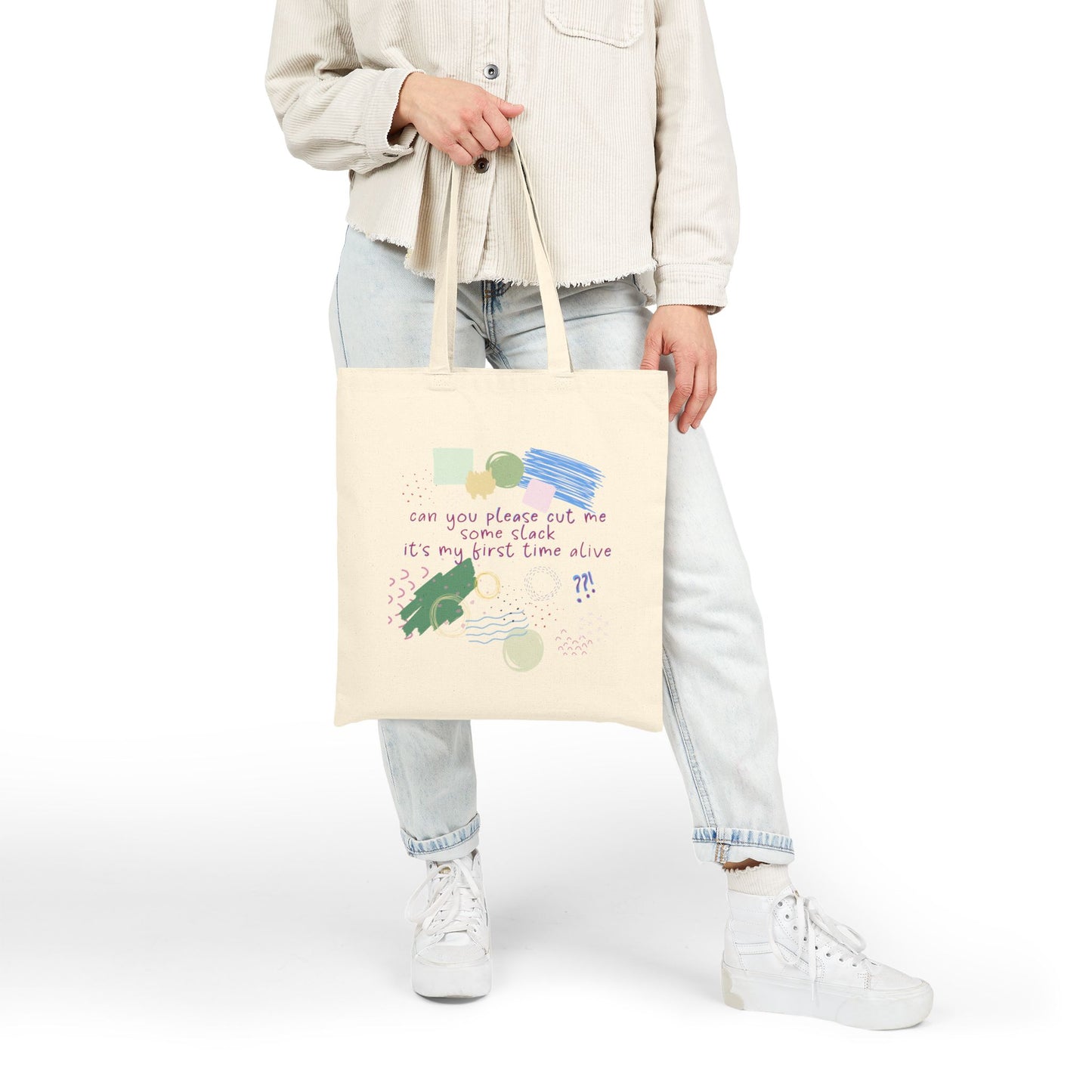 Some Slack Pls Canvas Tote Bag