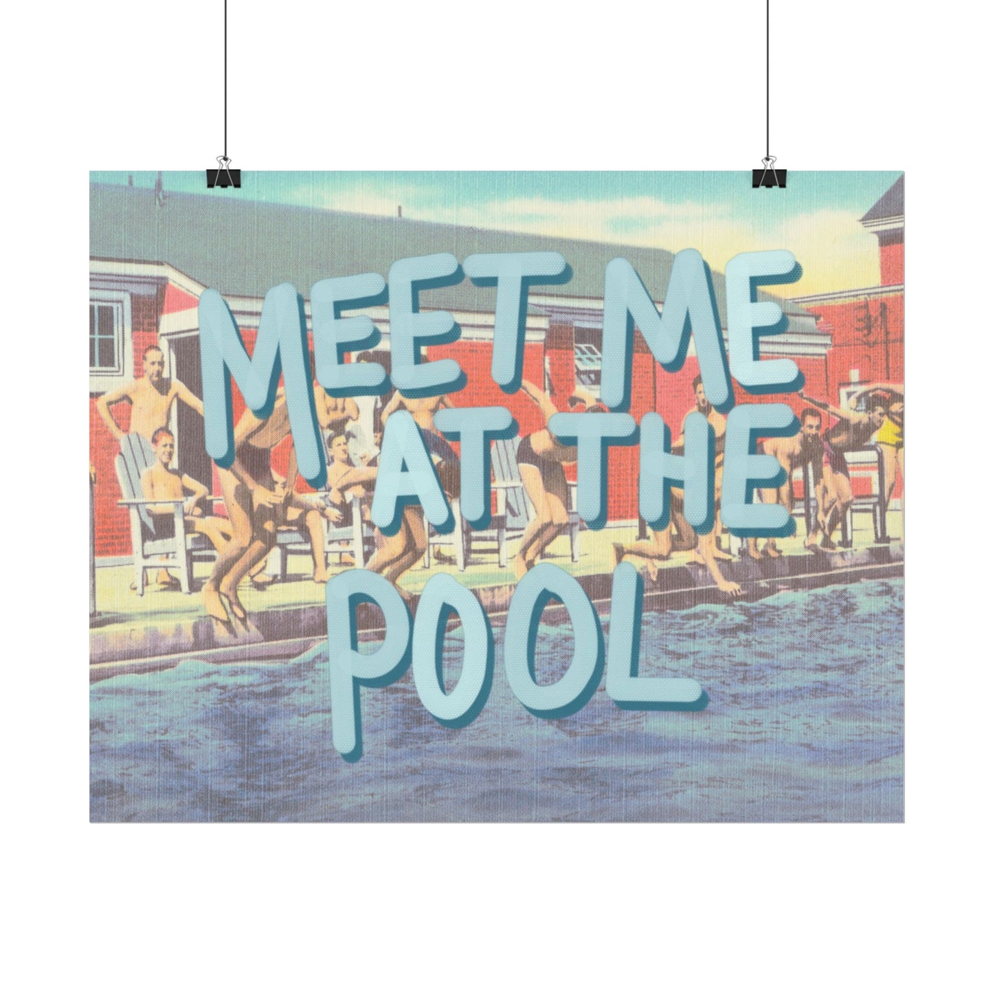 Pool Day Poster