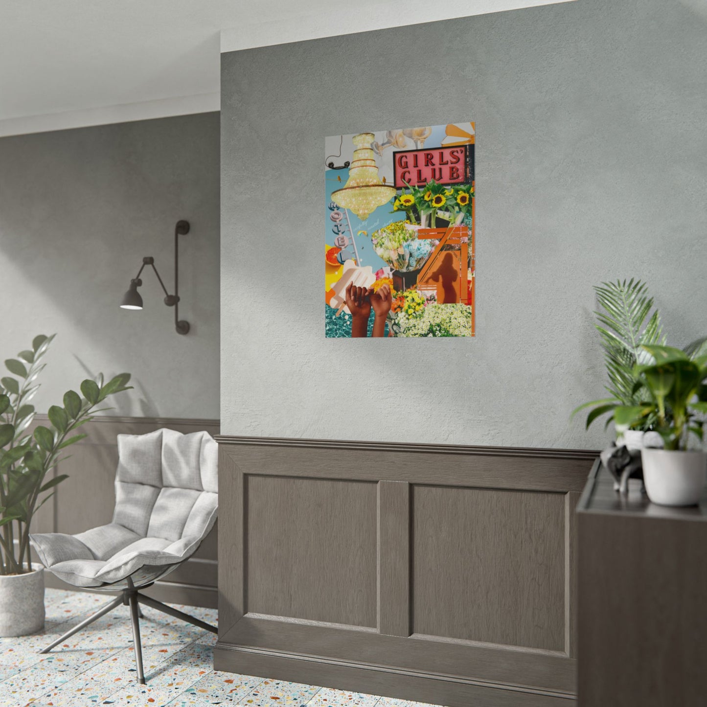 Carefully Curated Chaos Poster