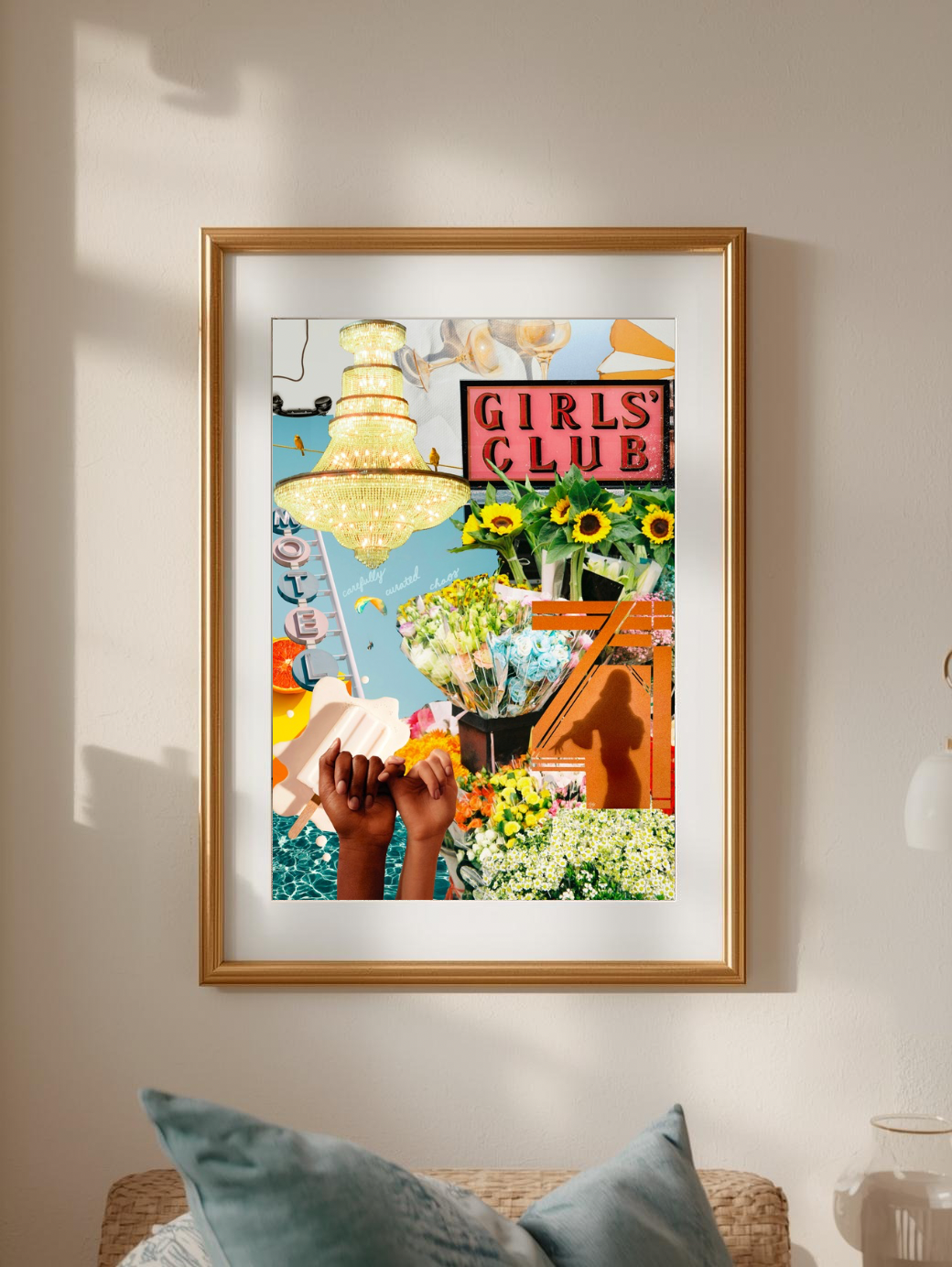 Carefully Curated Chaos Poster – Anywho Studio