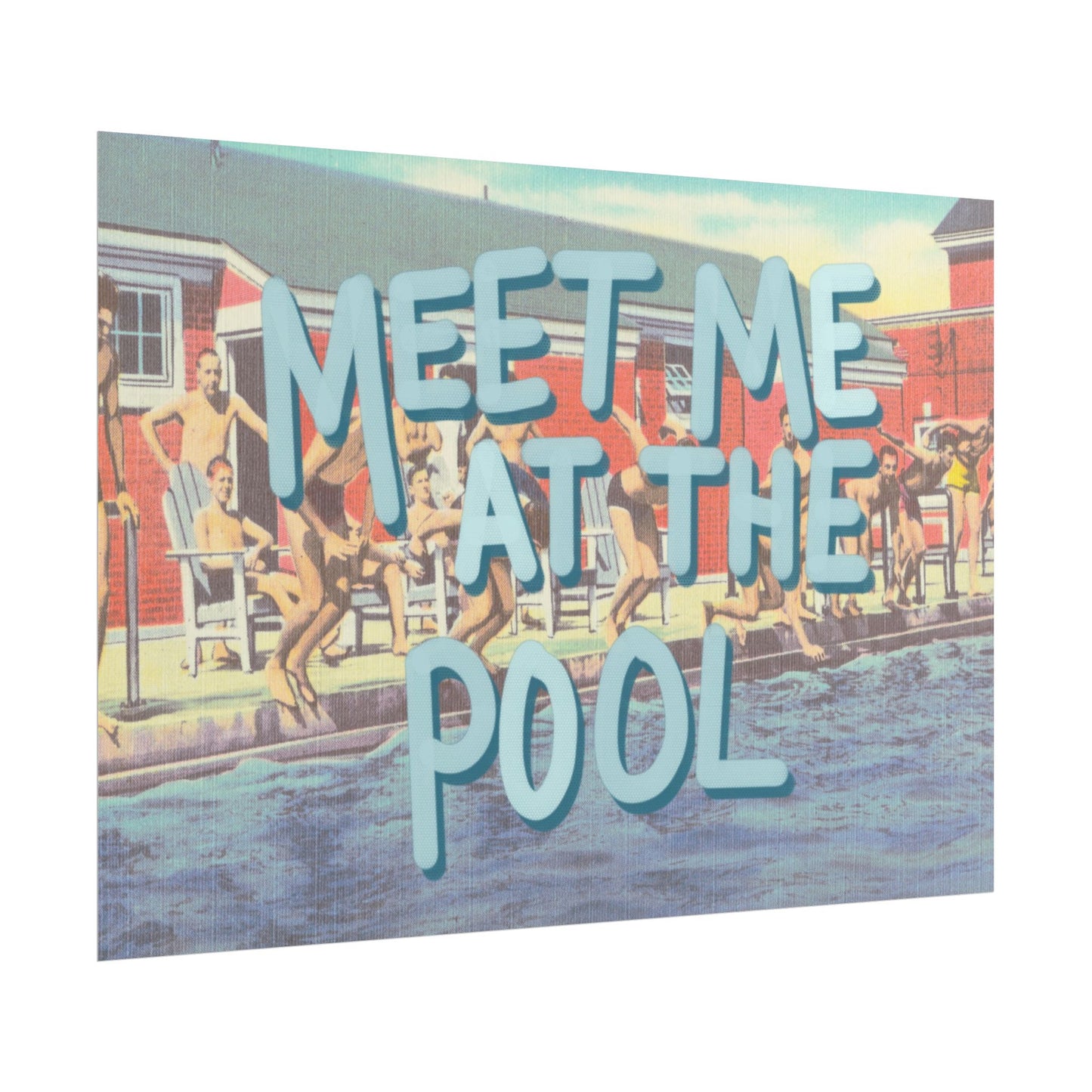 Pool Day Poster