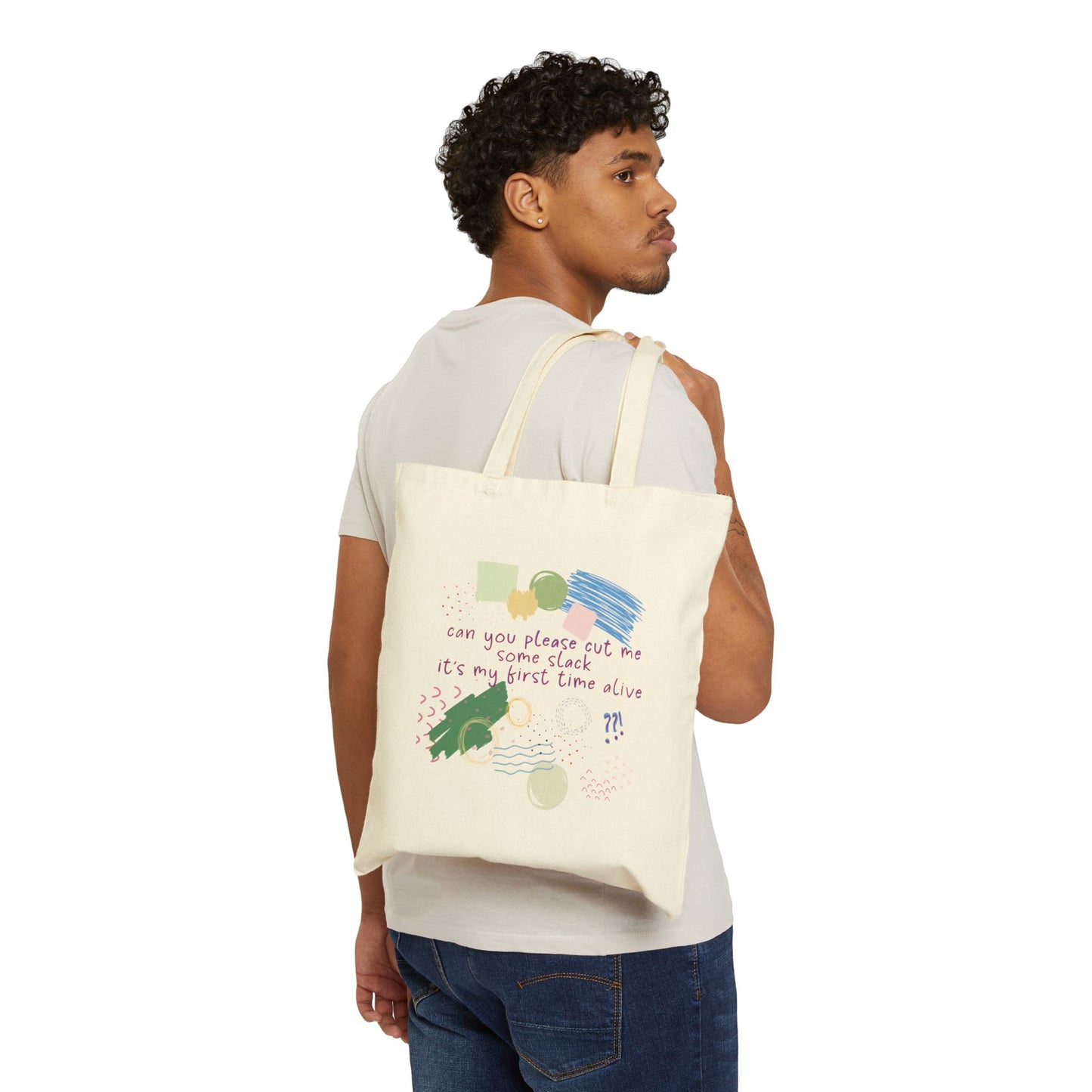 Some Slack Pls Canvas Tote Bag