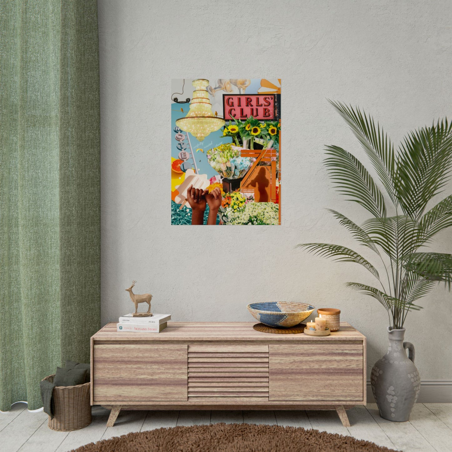 Carefully Curated Chaos Poster