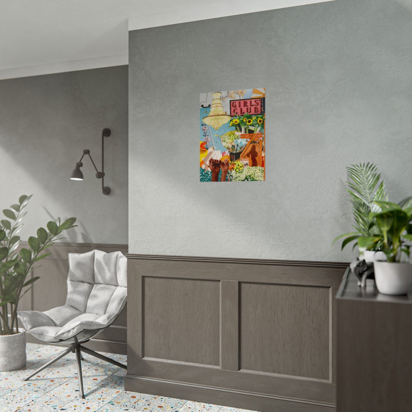 Carefully Curated Chaos Poster