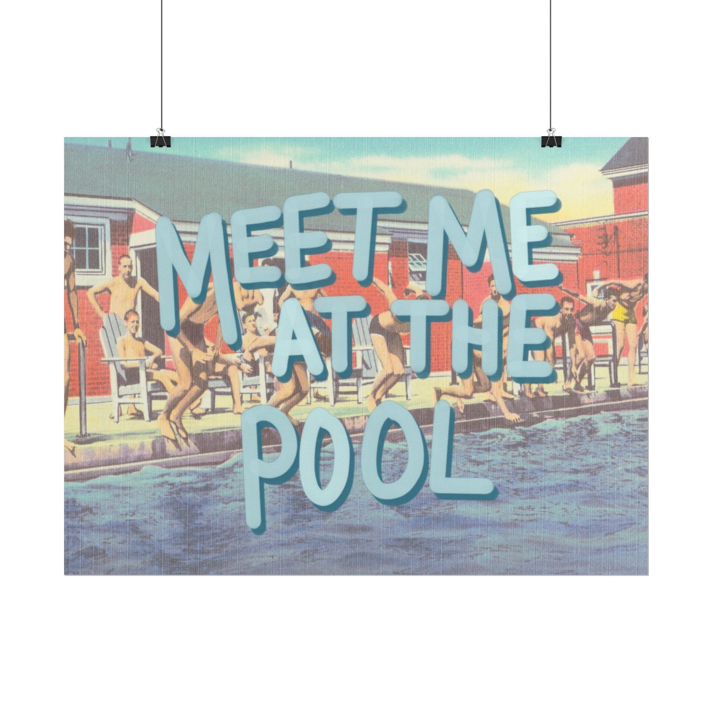 Pool Day Poster