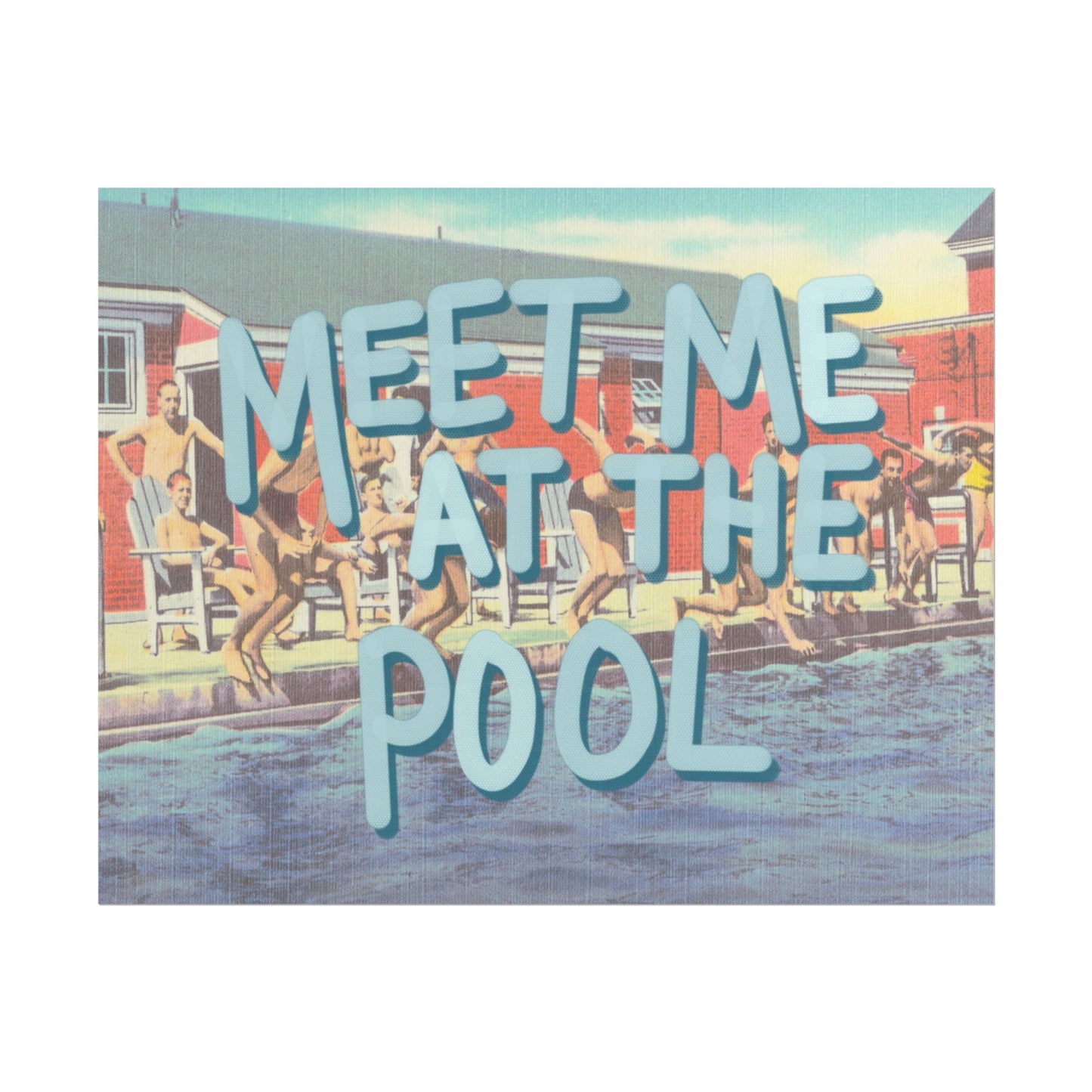 Pool Day Poster