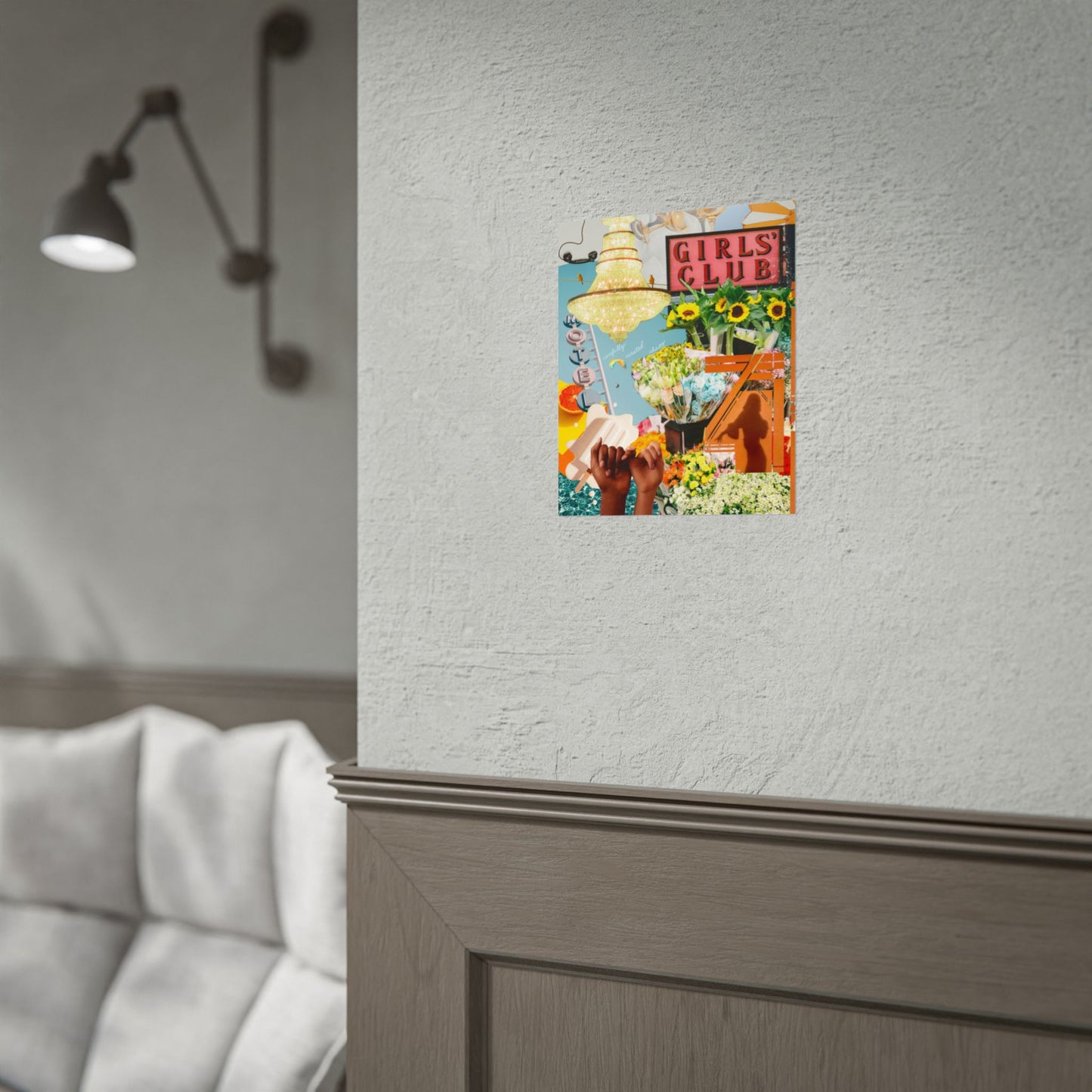 Carefully Curated Chaos Poster