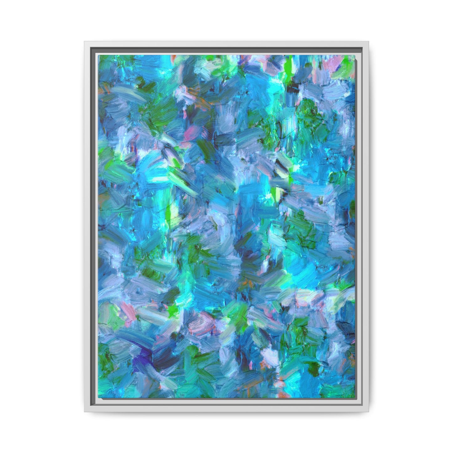 Cool Spring Framed Canvas