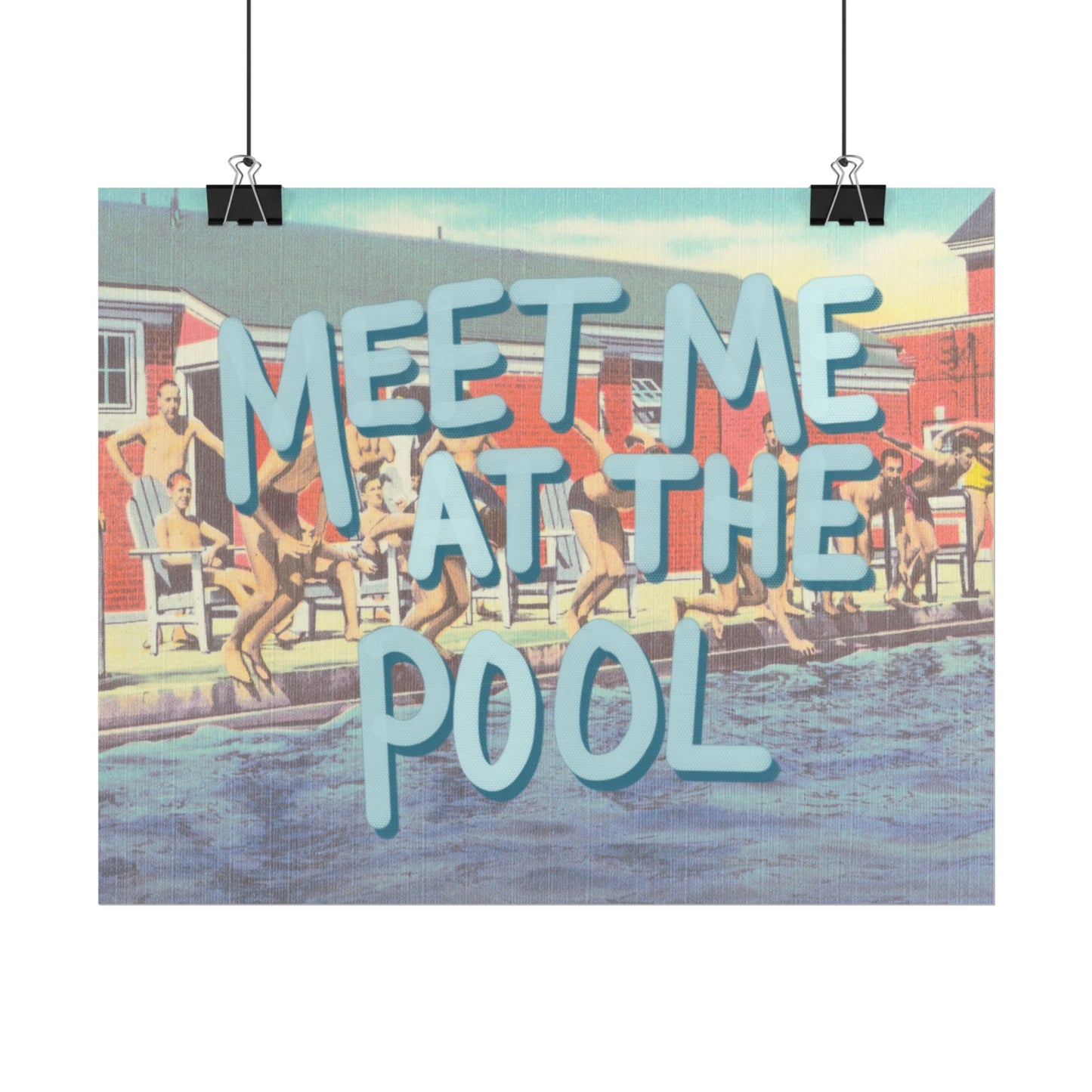 Pool Day Poster