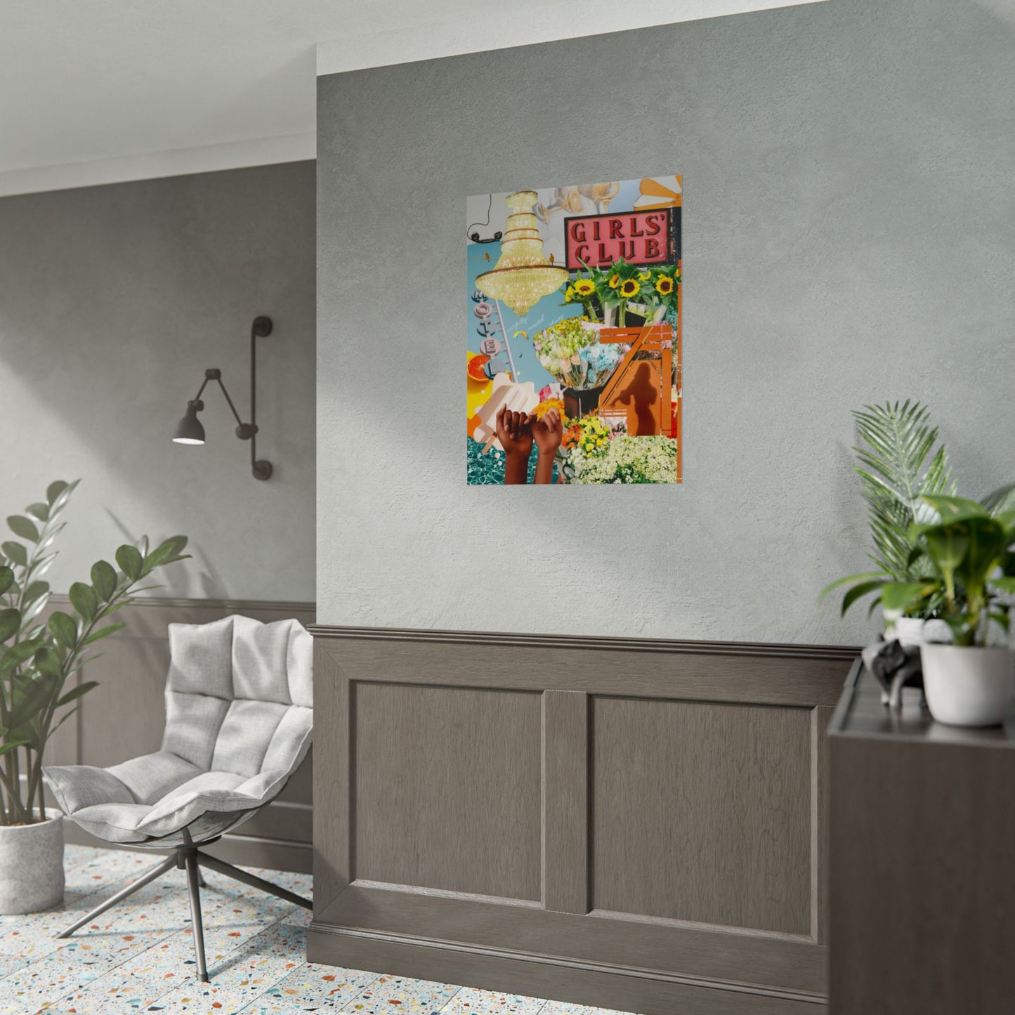Carefully Curated Chaos Poster