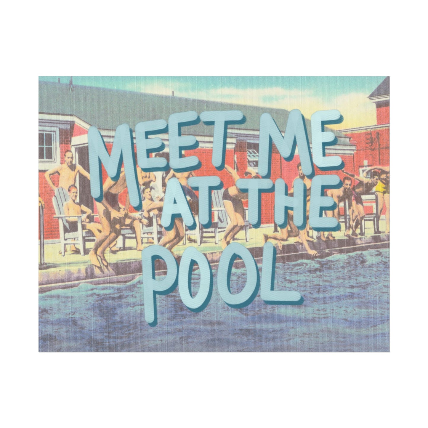 Pool Day Poster