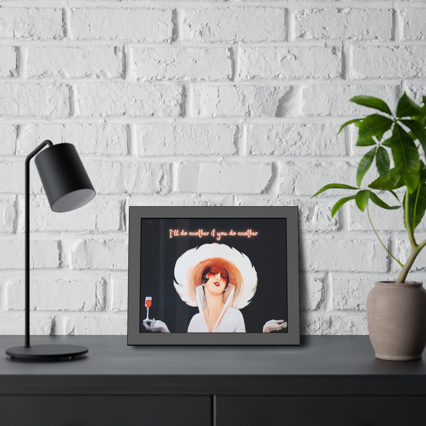 Your Call Framed Poster