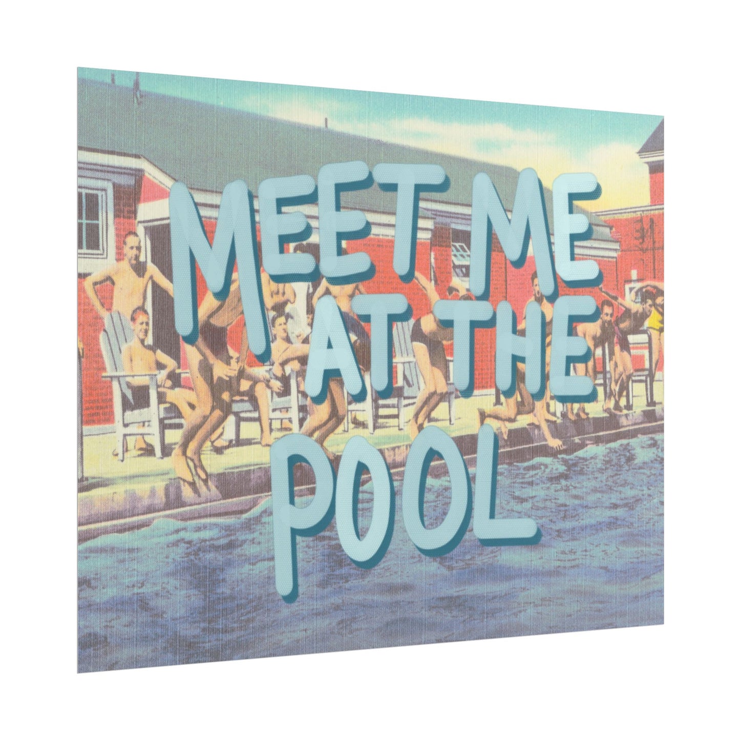 Pool Day Poster