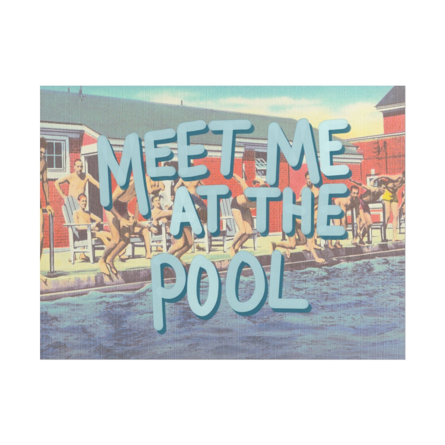 Pool Day Poster