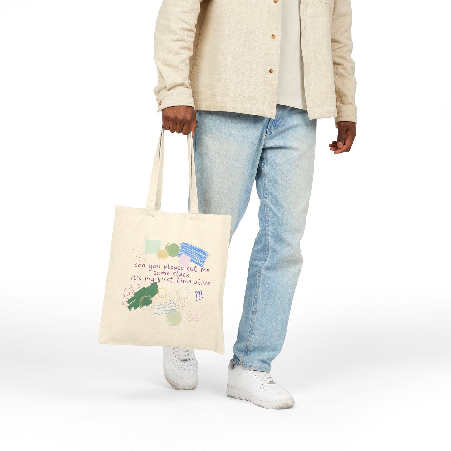 Some Slack Pls Canvas Tote Bag