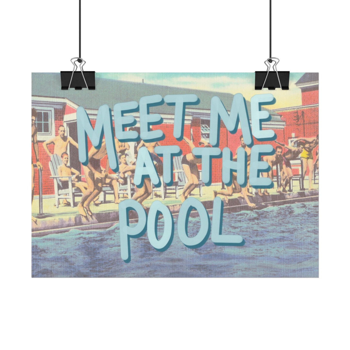 Pool Day Poster