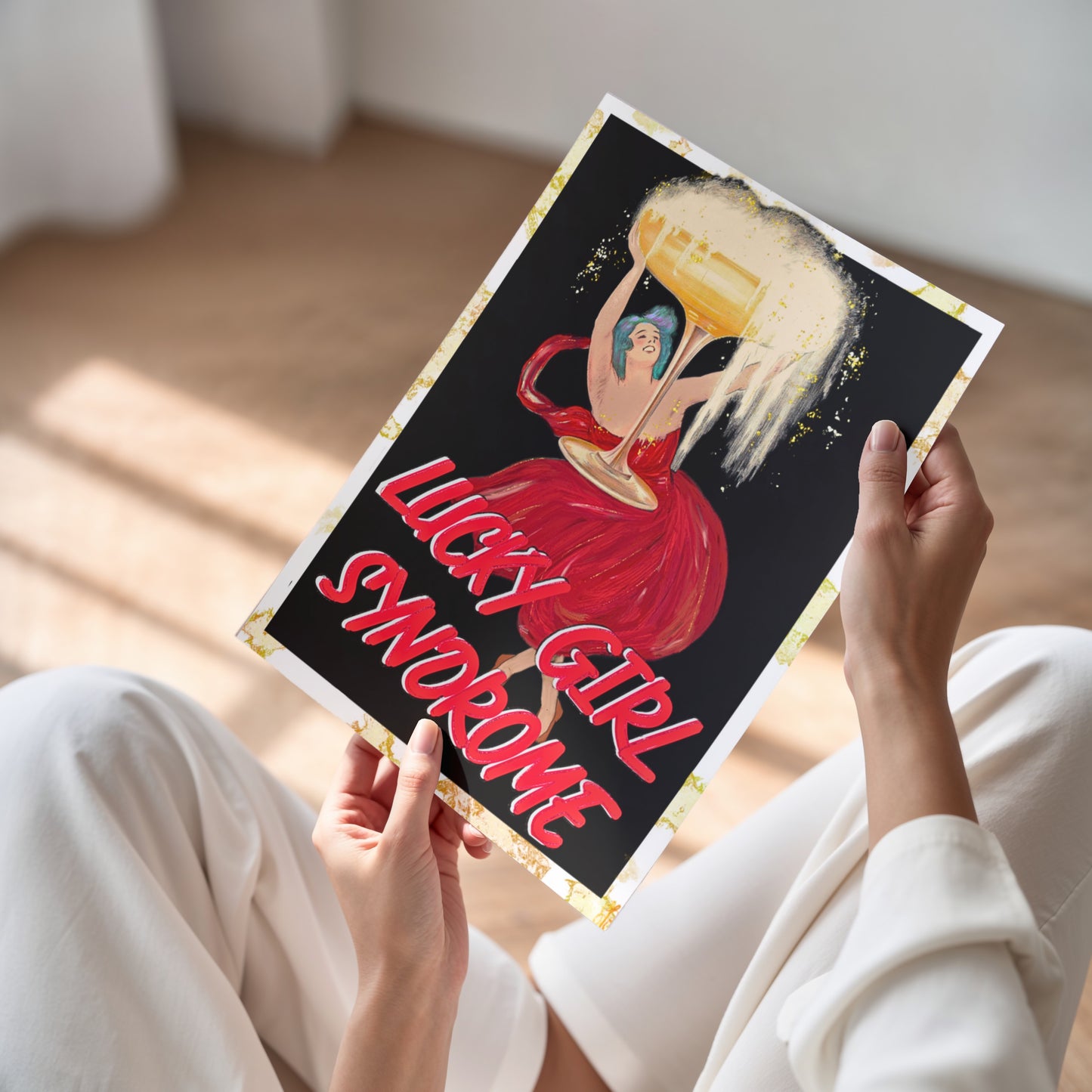 Lucky Girl Syndrome Poster
