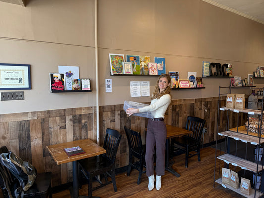 Coffee Break Cafe - Spring Displays