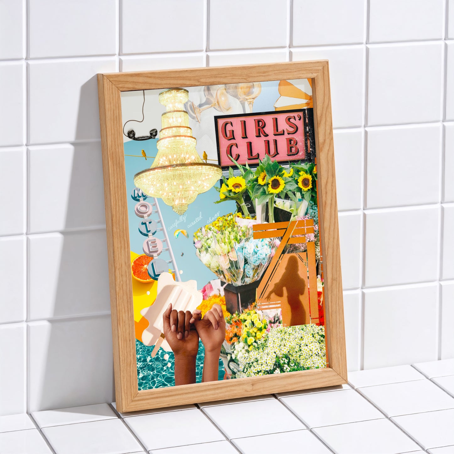 Carefully Curated Chaos Poster