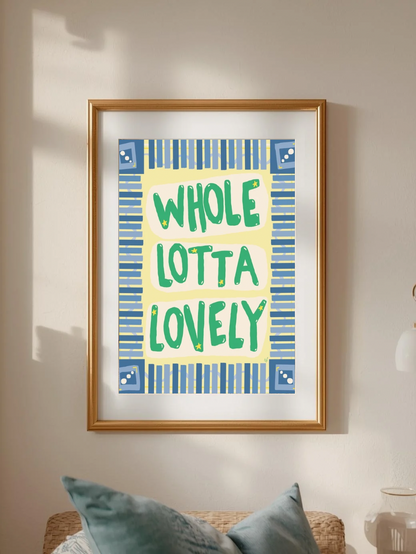 Lotta Lovely Poster