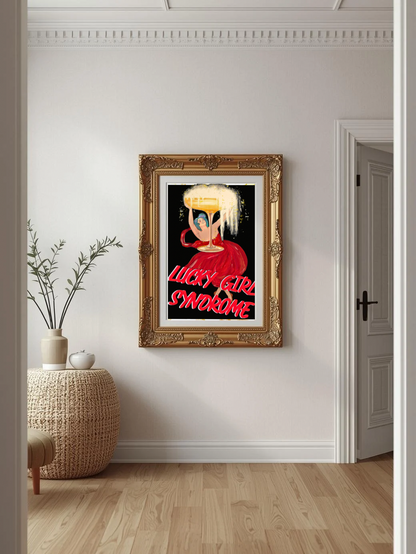 Lucky Girl Syndrome Poster